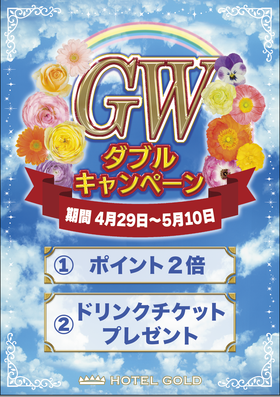 GWダブルキャンペーン